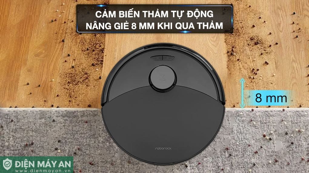 Robot hút bụi lau nhà Roborock Q10PF (Plus) - Đen